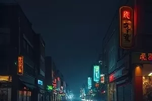 《茶楼十二点》群戏调度现场，长条木桌与楼梯口的走位标记